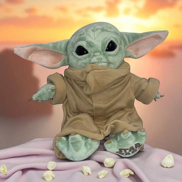 Build-a-Bear Star Wars Baby Yoda Grogu Plush Mandalorian Child Stuffed Toy 16” - Picture 1 of 15